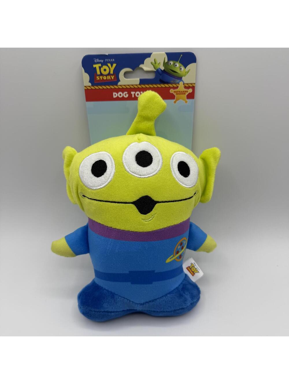 Dog Toy Squeaker Plush Disney Pixar Toy Story Little Green Men Soft Doll Squeaky - Picture 2 of 10